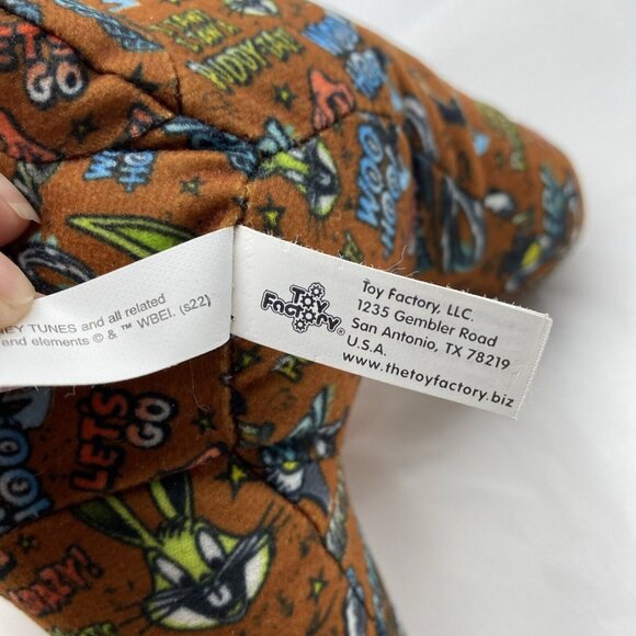 Looney Tunes Tasmanian Devil Sticker Bomb Stuffed Animal Plush Figure Toy 9” Taz - Picture 11 of 14